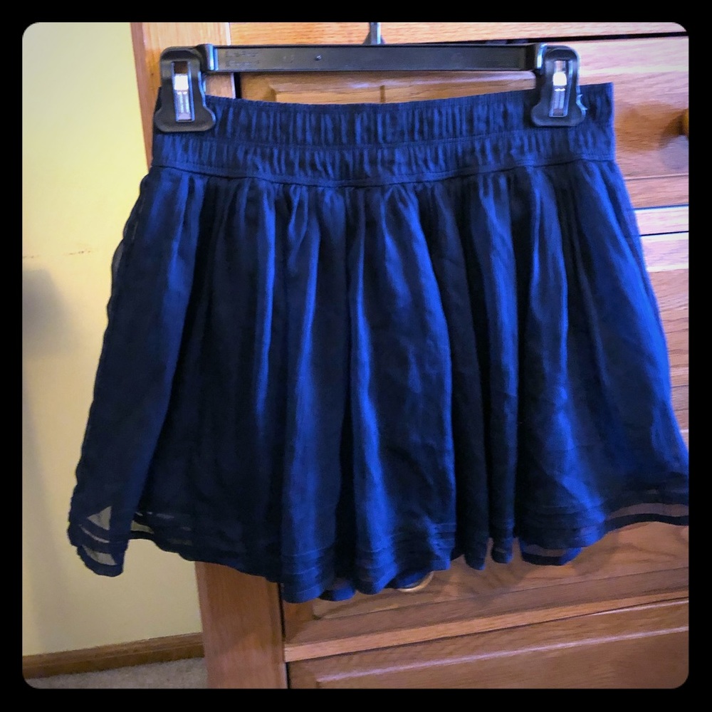 Navy Hollister Skirt, Size Small